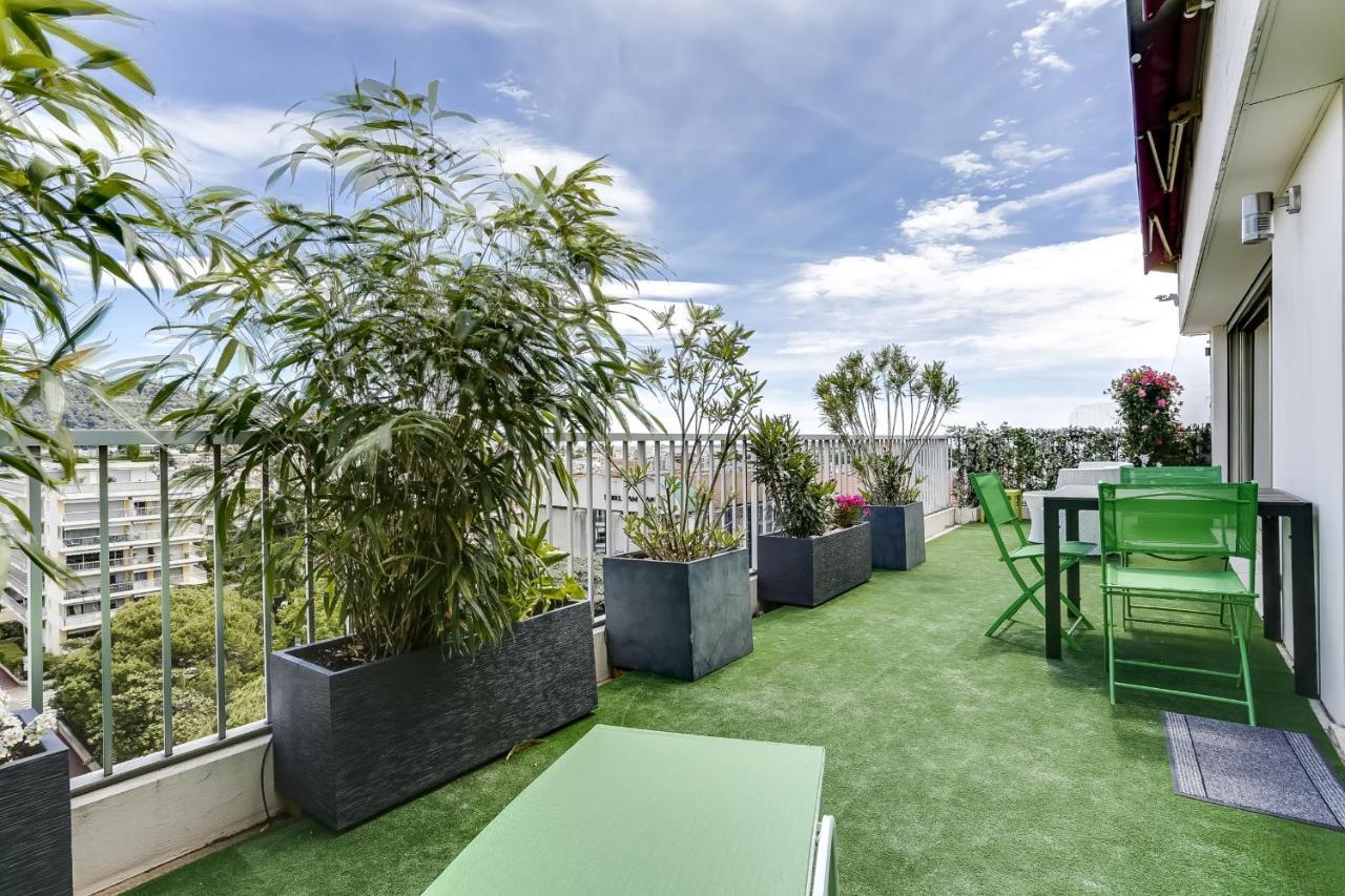Immogroom - Apartment With Terrace - Ac - Parking 칸느 외부 사진